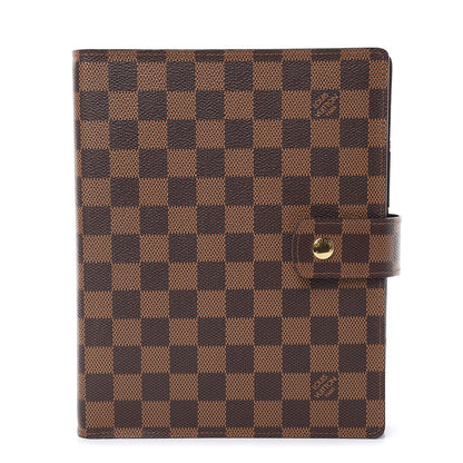 Louis Vuitton Damier Ebene Large Ring Agenda Cover 1 of 9