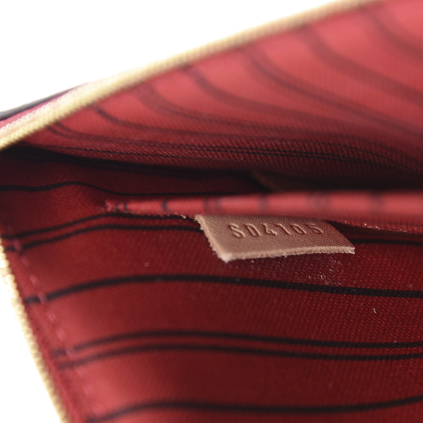 Monogram Neverfull MM GM Pochette Cherry