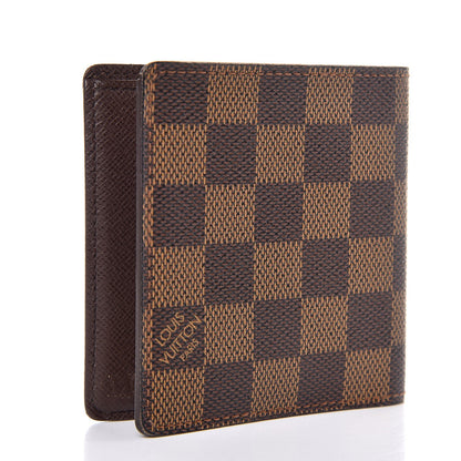 Louis Vuitton Damier Ebene Porte-Billets 6 Card Bi-Fold Wallet 3 of 6
