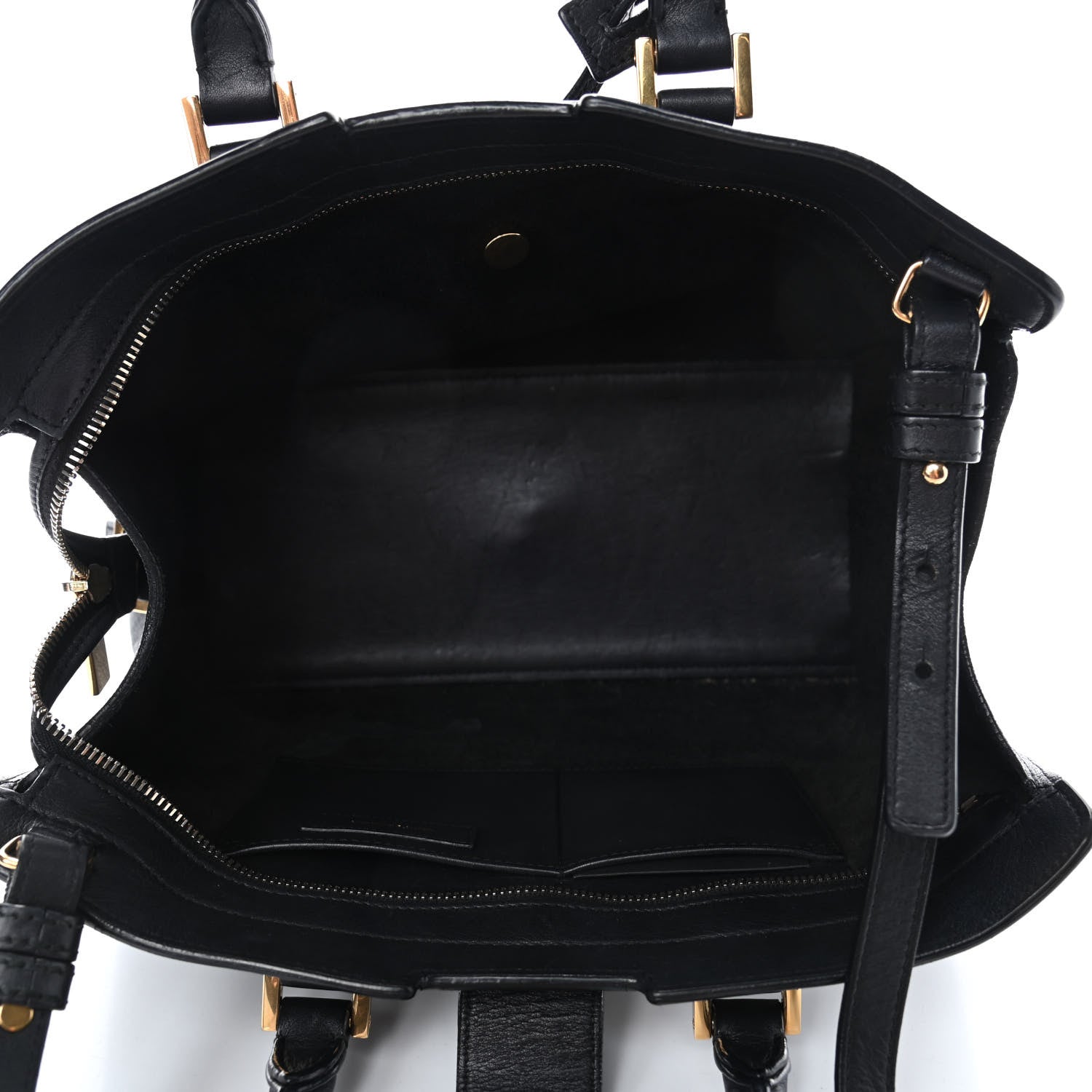 Saint Laurent Calfskin Small Classic Y Cabas Black 4 of 9