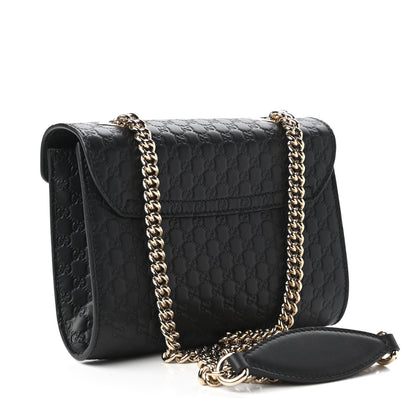 Gucci Microguccissima Mini Emily Shoulder Bag Black 3 of 10