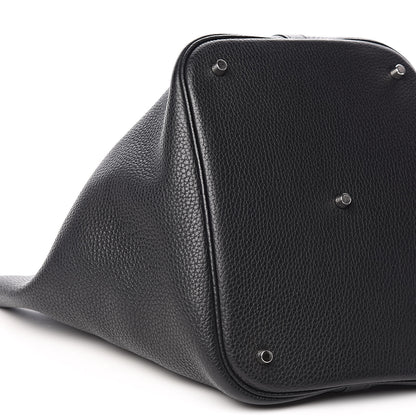 Hermes Taurillon Clemence Picotin Lock 26 GM Black 7 of 11