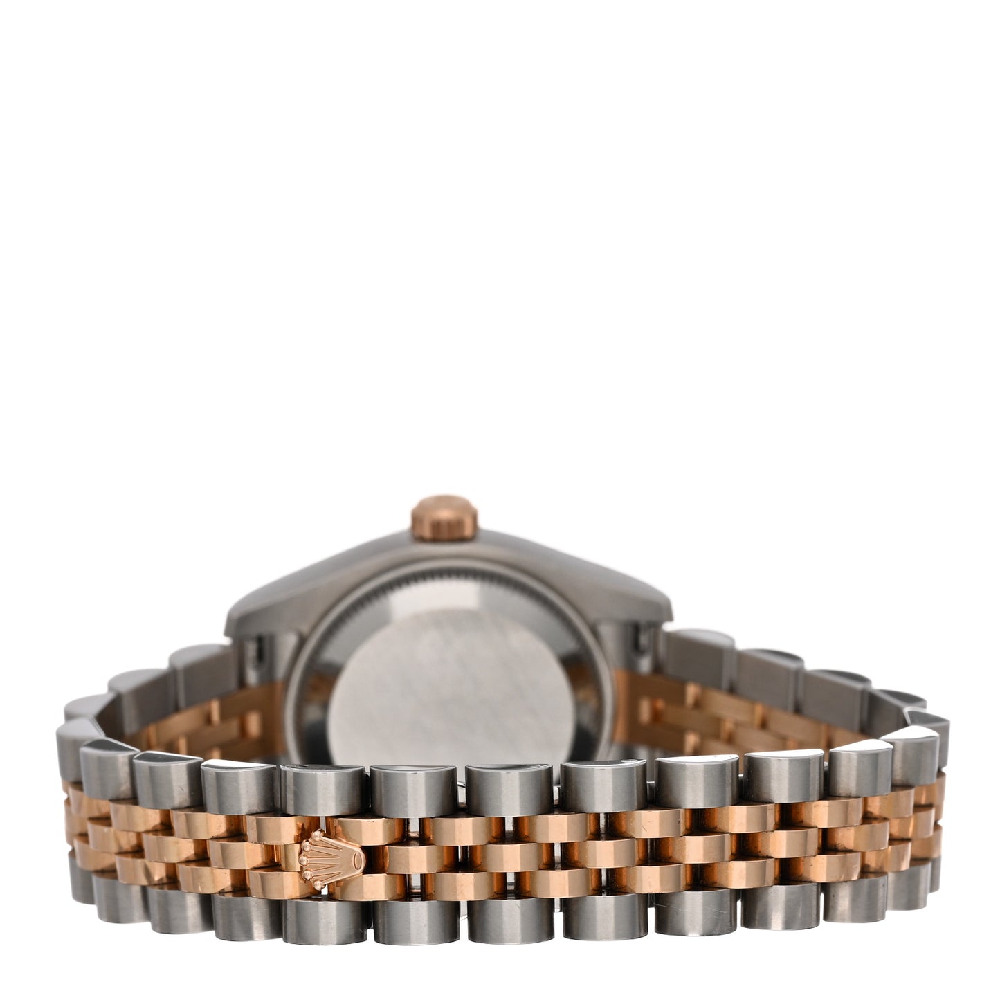 Stainless Steel 18K Everose Gold Diamond 26mm Oyster Perpetual Datejust Watch Pink Roman 179171