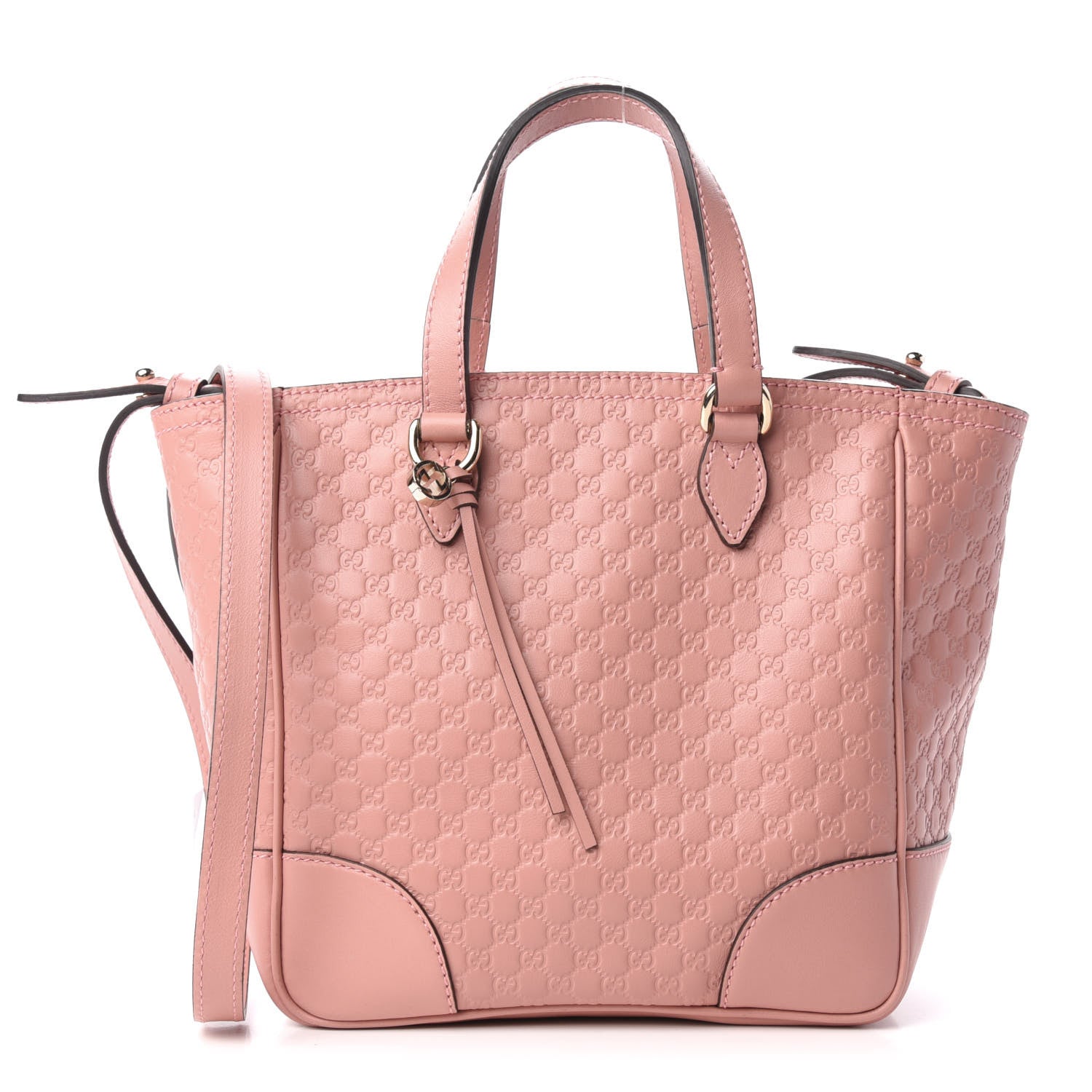 Gucci Microguccissima Small Bree Tote Soft Pink 1 of 10