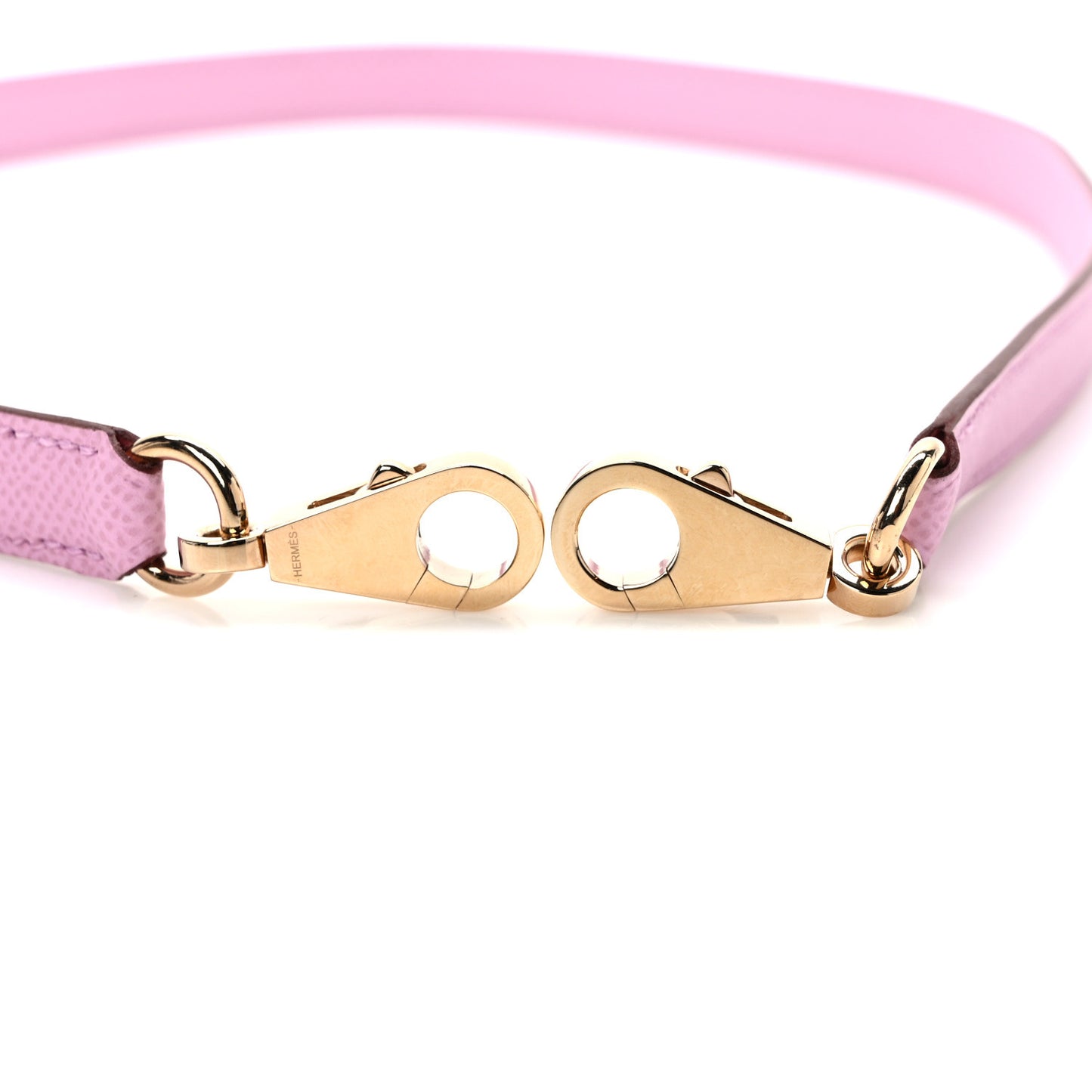 Epsom Kelly Shoulder Strap Mauve Sylvestre