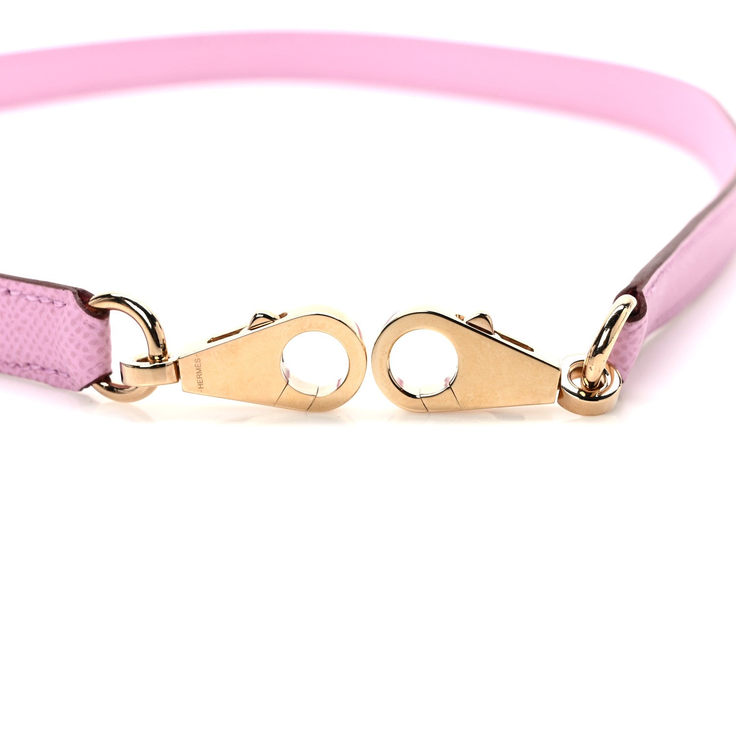 Hermes Epsom Kelly Shoulder Strap Mauve Sylvestre 4 of 4