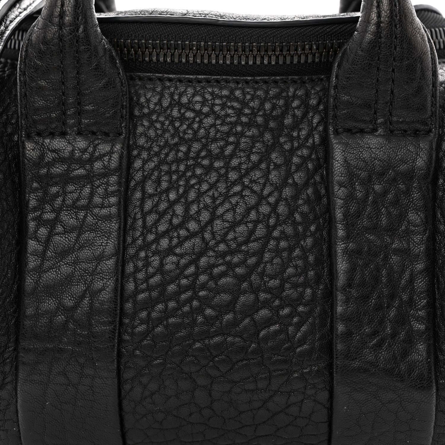 Alexander Wang Pebbled Lambskin Mini Rockie Black Matte Black Hardware 7 of 9