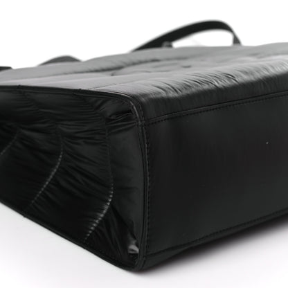 Telfar Nylon Large Puff Shopping Bag Black 7 of 8