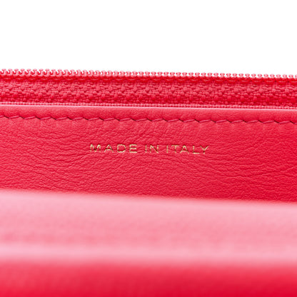 Chanel Caviar Quilted French New Wave Chain CC Wallet On Chain WOC Pink 6 of 11