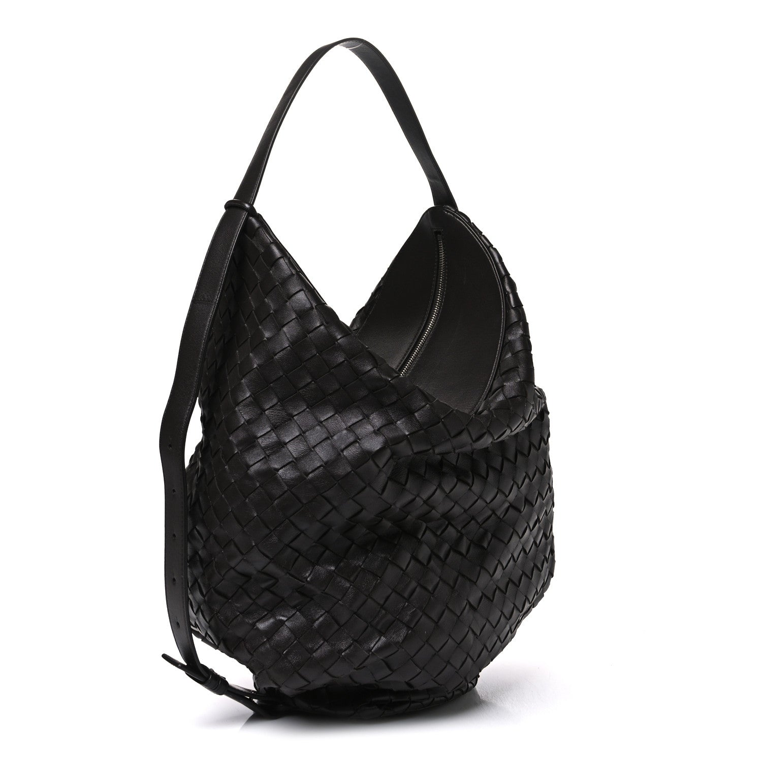 Bottega Veneta Intrecciato Shoulder Bag Ebano 2 of 8