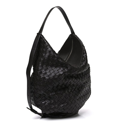 Bottega Veneta Intrecciato Shoulder Bag Ebano 2 of 8