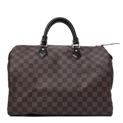 Louis Vuitton Damier Ebene Speedy 35 1 of 6