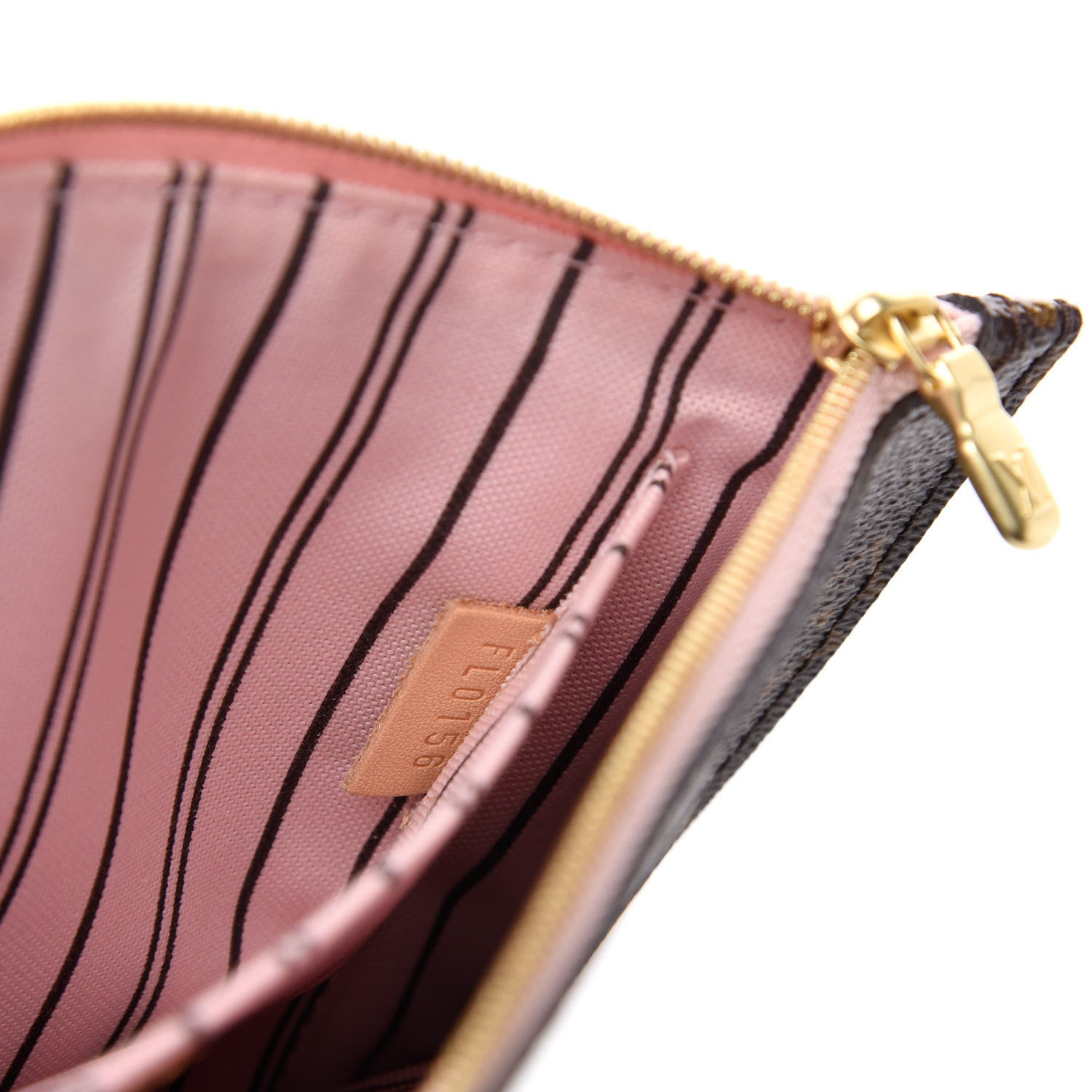 Louis Vuitton Monogram Neverfull MM GM Pochette Rose Ballerine 7 of 7