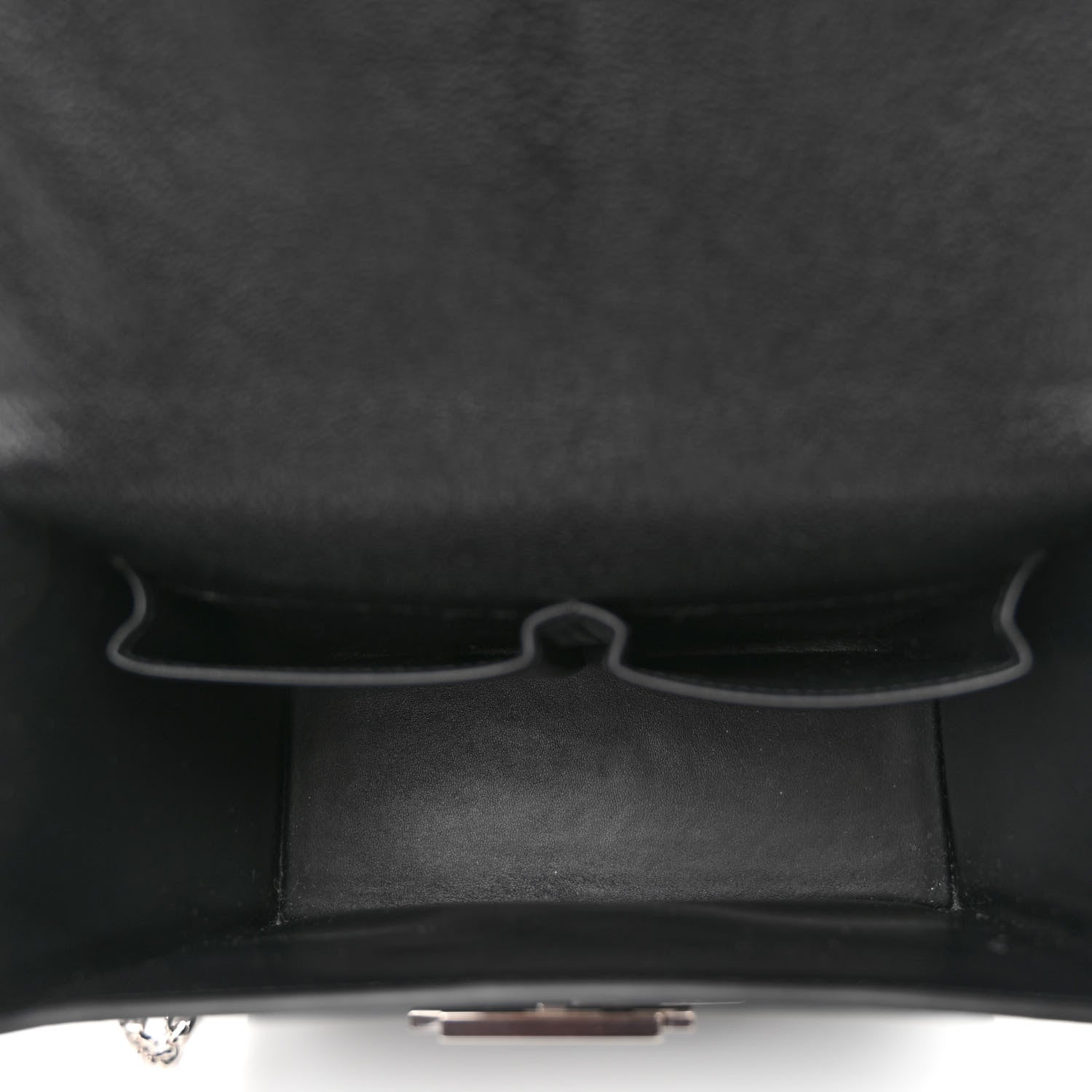 Hermes Chevre Chamkila Cinhetic Boxy Top Handle Bag Black 5 of 11