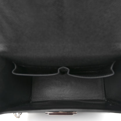 Hermes Chevre Chamkila Cinhetic Boxy Top Handle Bag Black 5 of 11