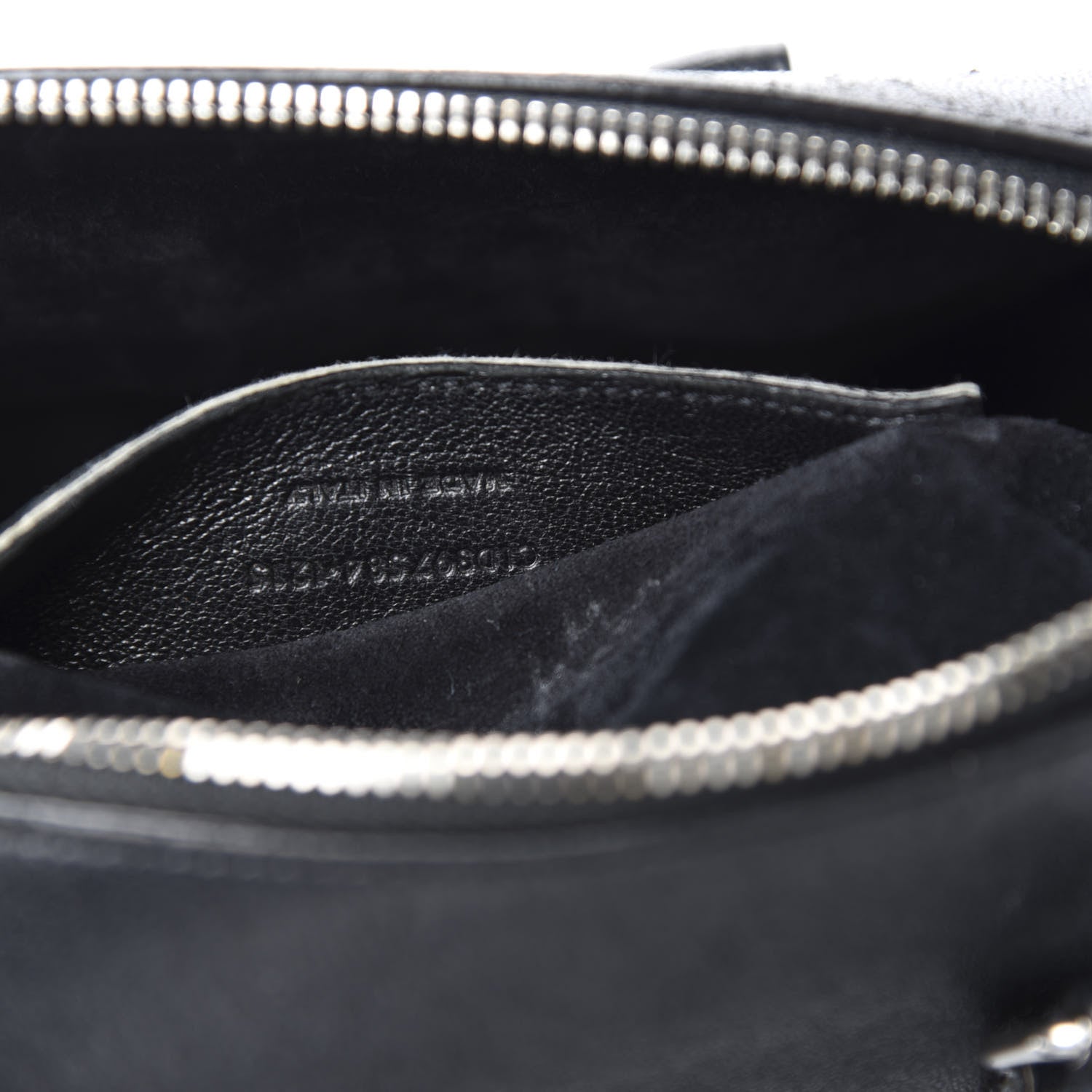 Saint Laurent Calfskin Studded Classic Baby Duffle Black 12 of 13