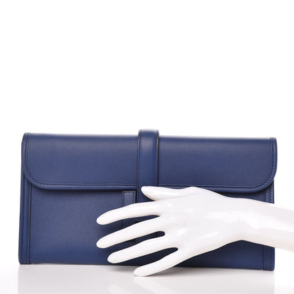 Hermes Swift Jige Elan 29 Clutch Bleu Saphir 2 of 10