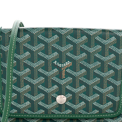 Goyard Goyardine Plumet Wallet Clutch Green 8 of 12
