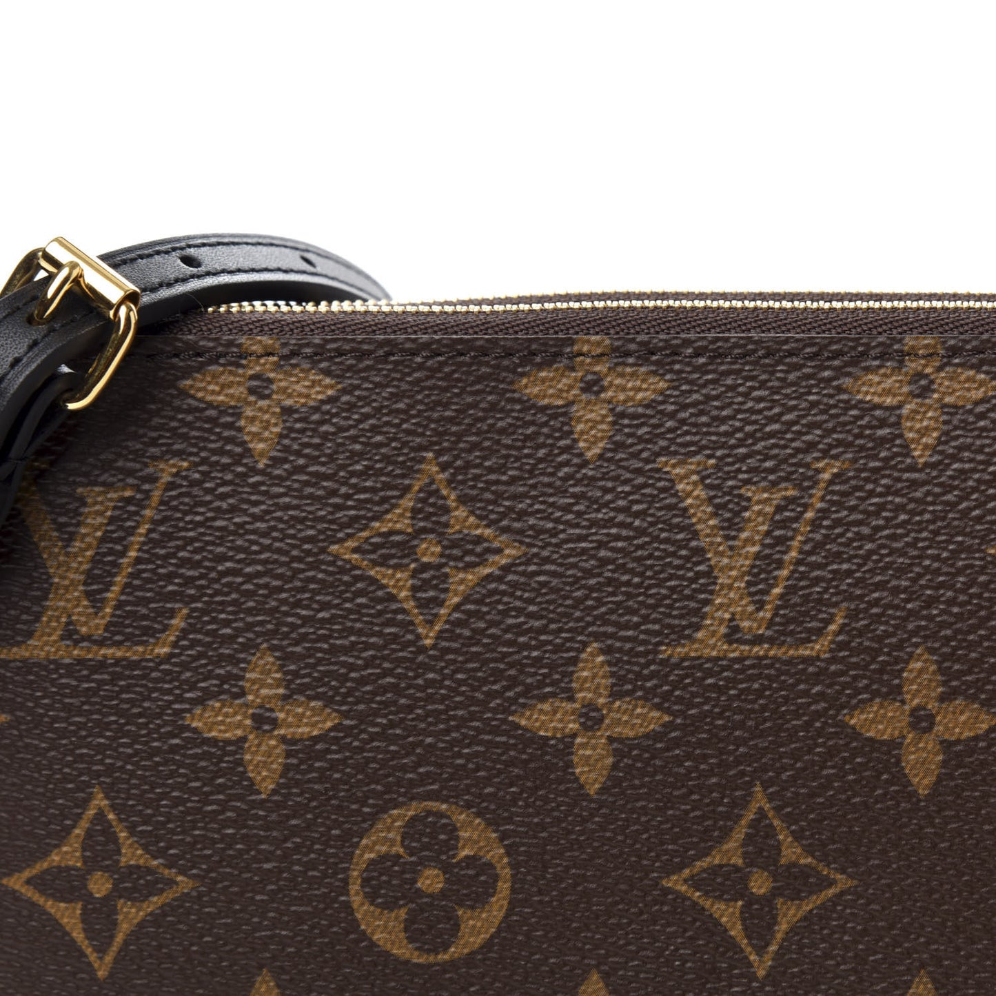Reverse Monogram Giant Double Zip Pochette
