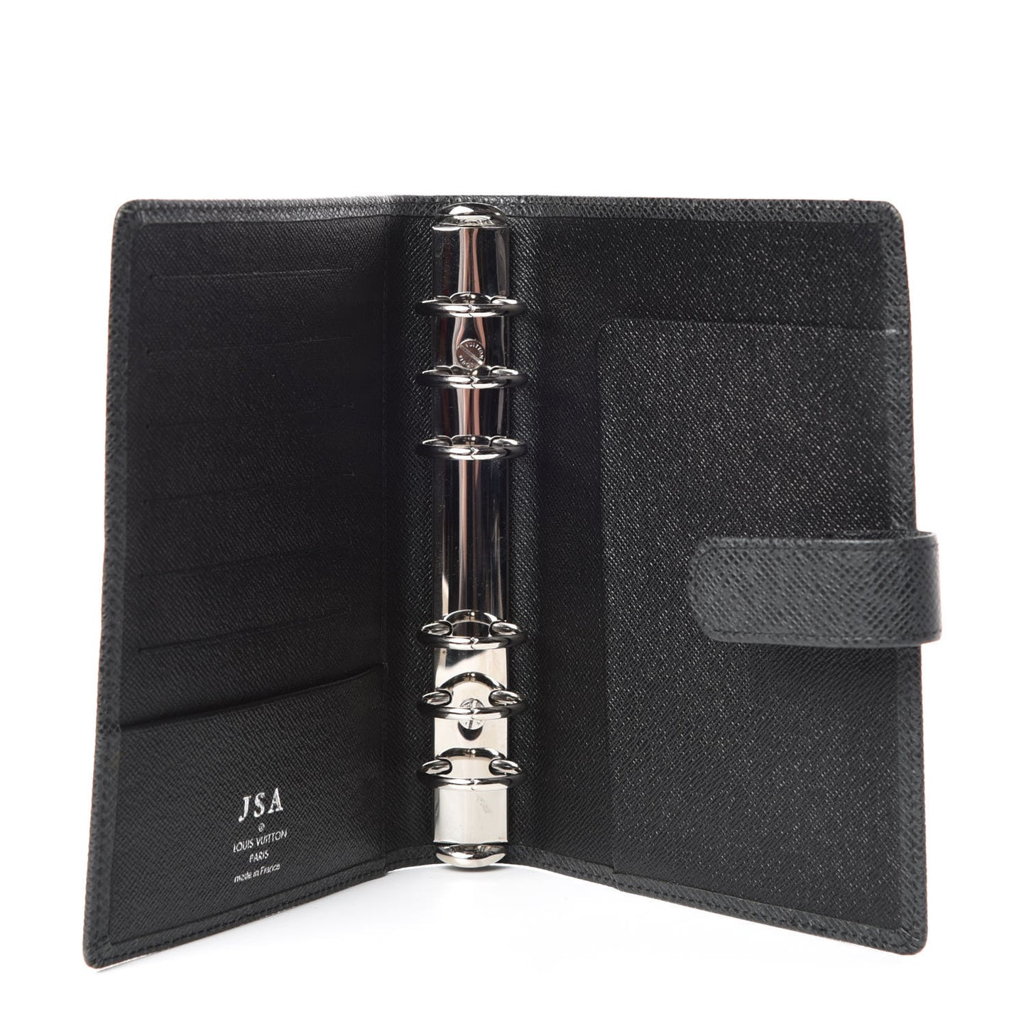 Taiga Medium Ring Agenda Cover Ardoise