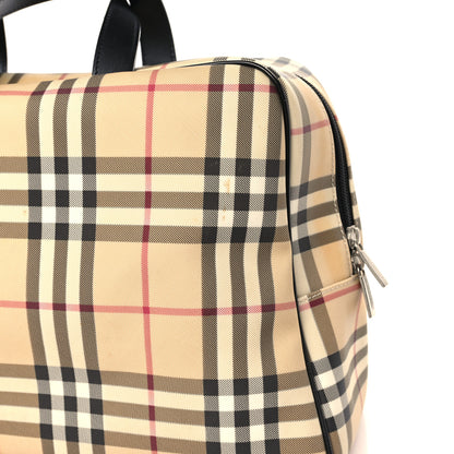Burberry Canvas House Check Top Handle Bag 11 of 12