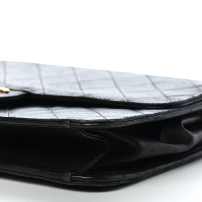 Chanel Lambskin Quilted Medium Single Flap Black 8 of 8