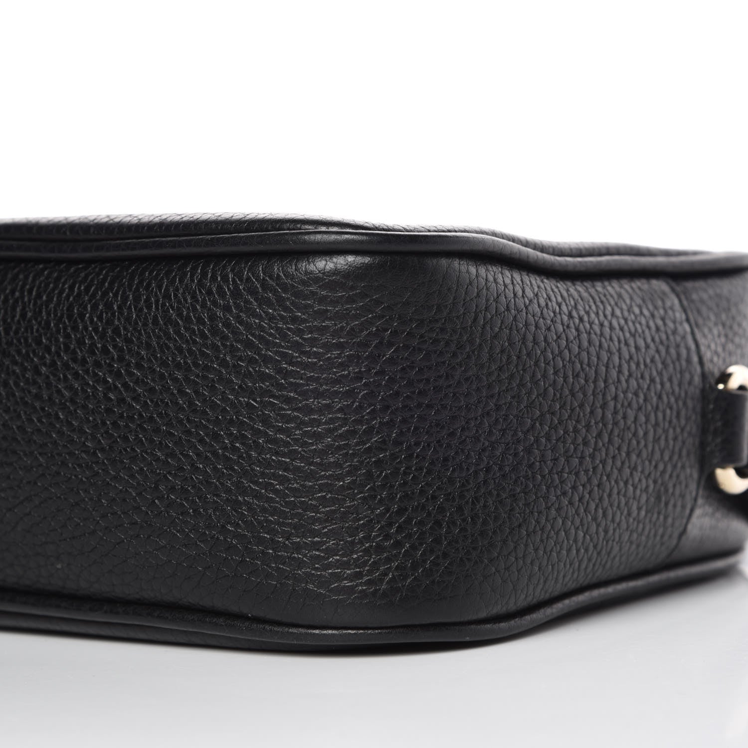 Gucci Pebbled Calfskin Small Soho Disco Bag Black 6 of 9