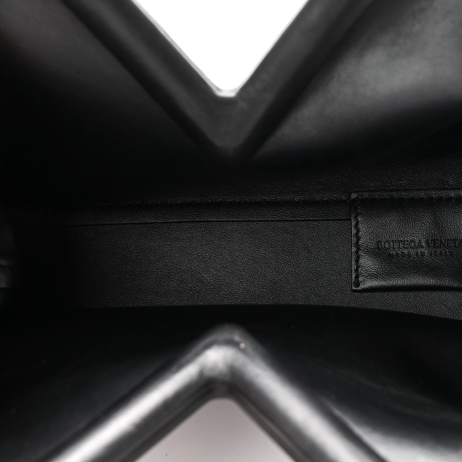 Bottega Veneta Calfskin Small The Point Triangle Bag Black 5 of 9