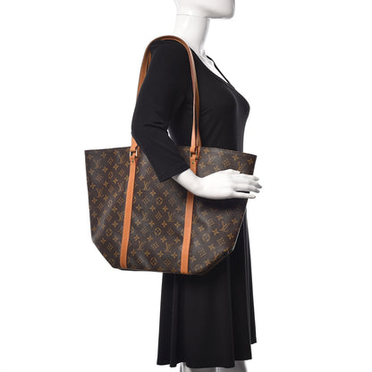 Louis Vuitton Monogram Sac Shopping Tote 2 of 10