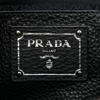 Prada Vitello Daino Hobo Black 5 of 9