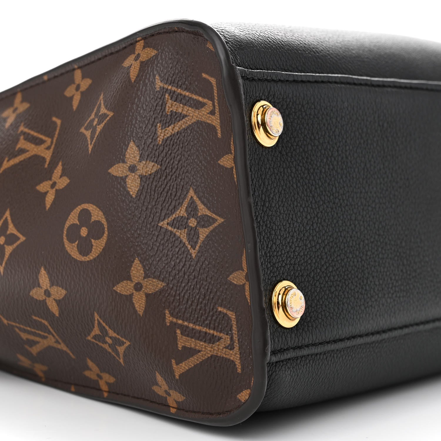 Louis Vuitton Calfskin Monogram On My Side Black 8 of 11