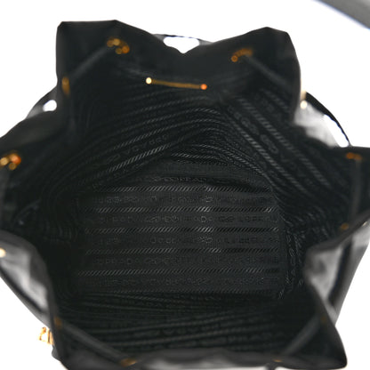 Prada Re-Nylon Duet Drawstring Shoulder Bag Black 6 of 9