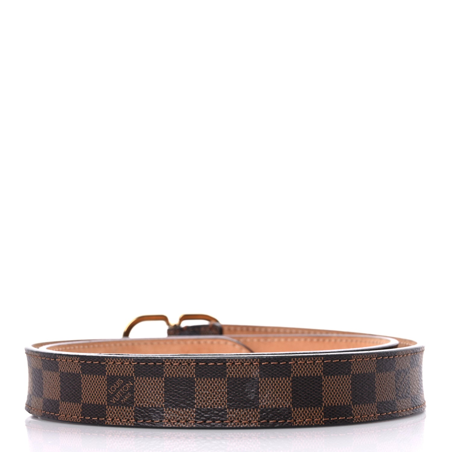 Louis Vuitton Damier Ebene Mini 25mm Belt 75 30 2 of 10