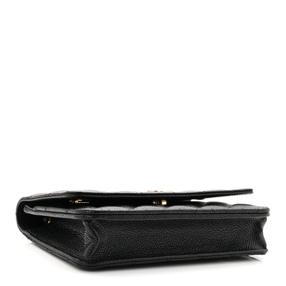Chanel Caviar Quilted Wallet On Chain WOC Black 7 of 23