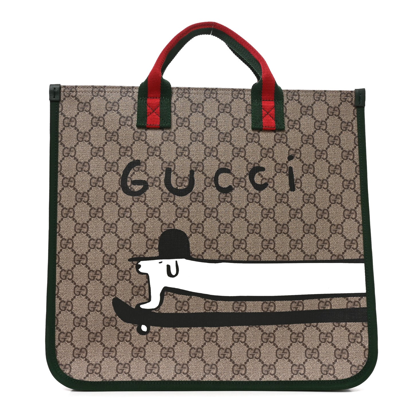 GG Supreme Monogram Dachshund Childrens Tote