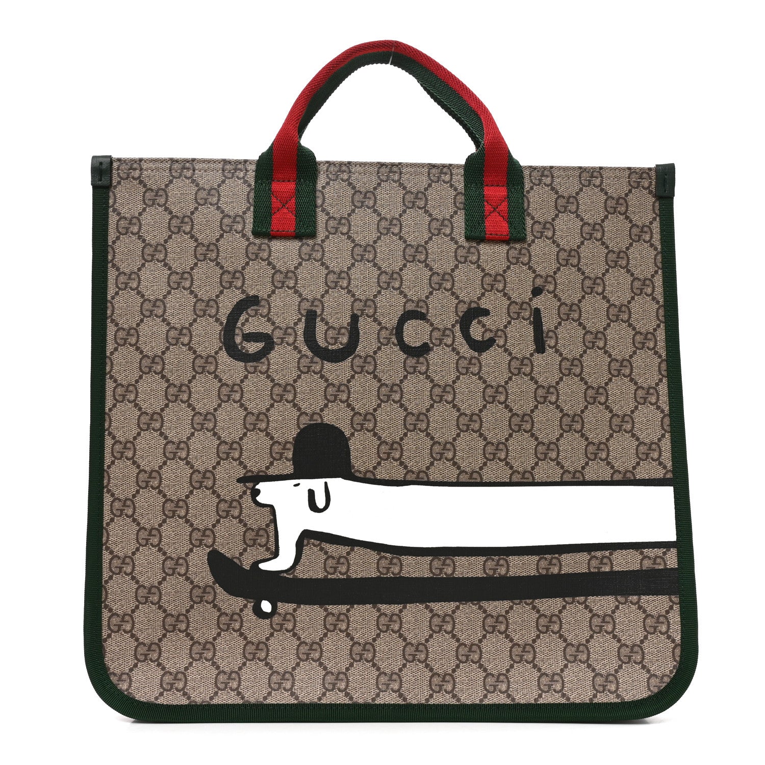 Gucci GG Supreme Monogram Dachshund Childrens Tote 1 of 10
