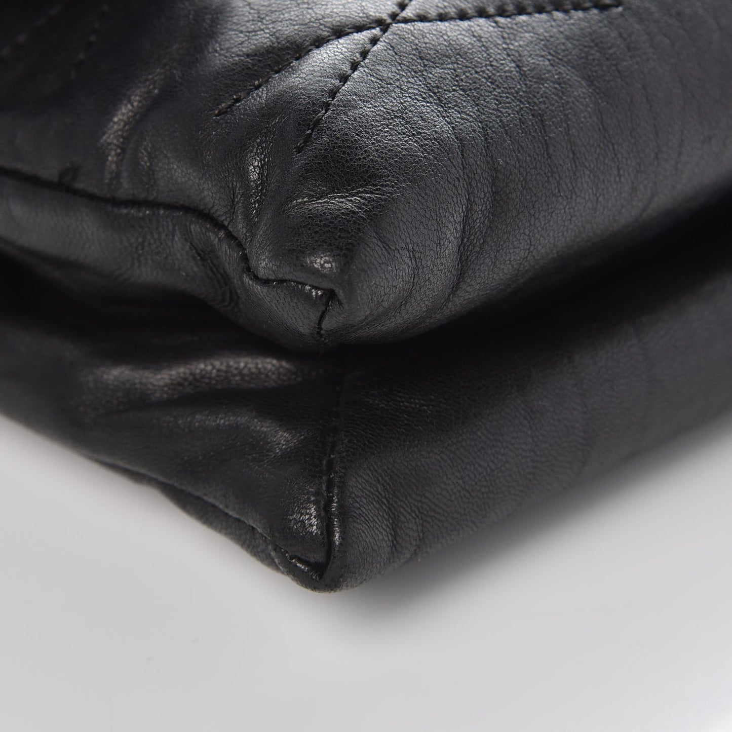 Lambskin Quilted Mini Sugar Flap Shoulder Bag Black