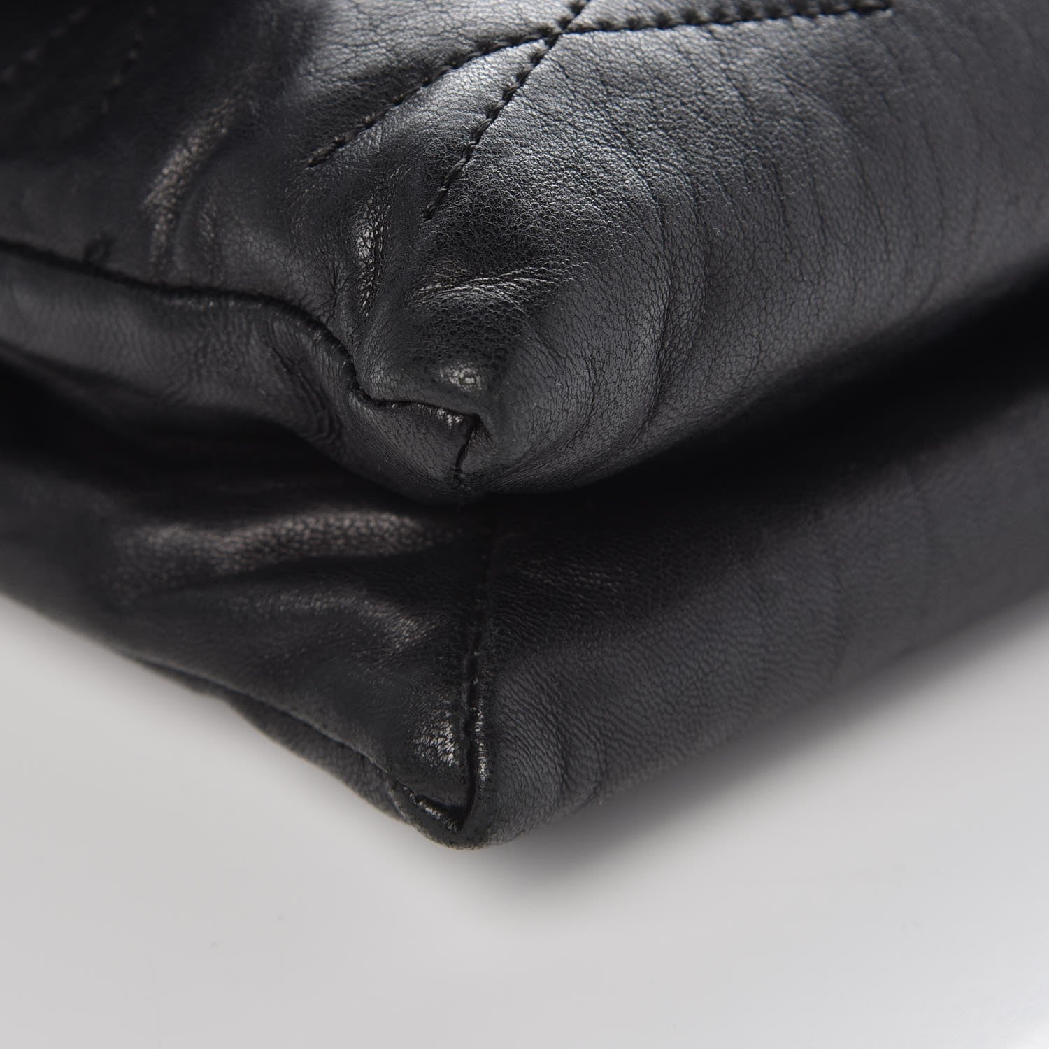 Lanvin Lambskin Quilted Mini Sugar Flap Shoulder Bag Black 8 of 11