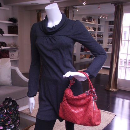 Chanel Interwoven Leather Framed Bag 2 of 13
