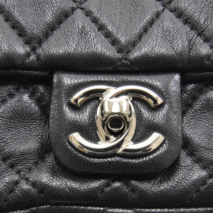 Chanel Lambskin Quilted Mini Tibet Bag Charm Keychain Black 8 of 8