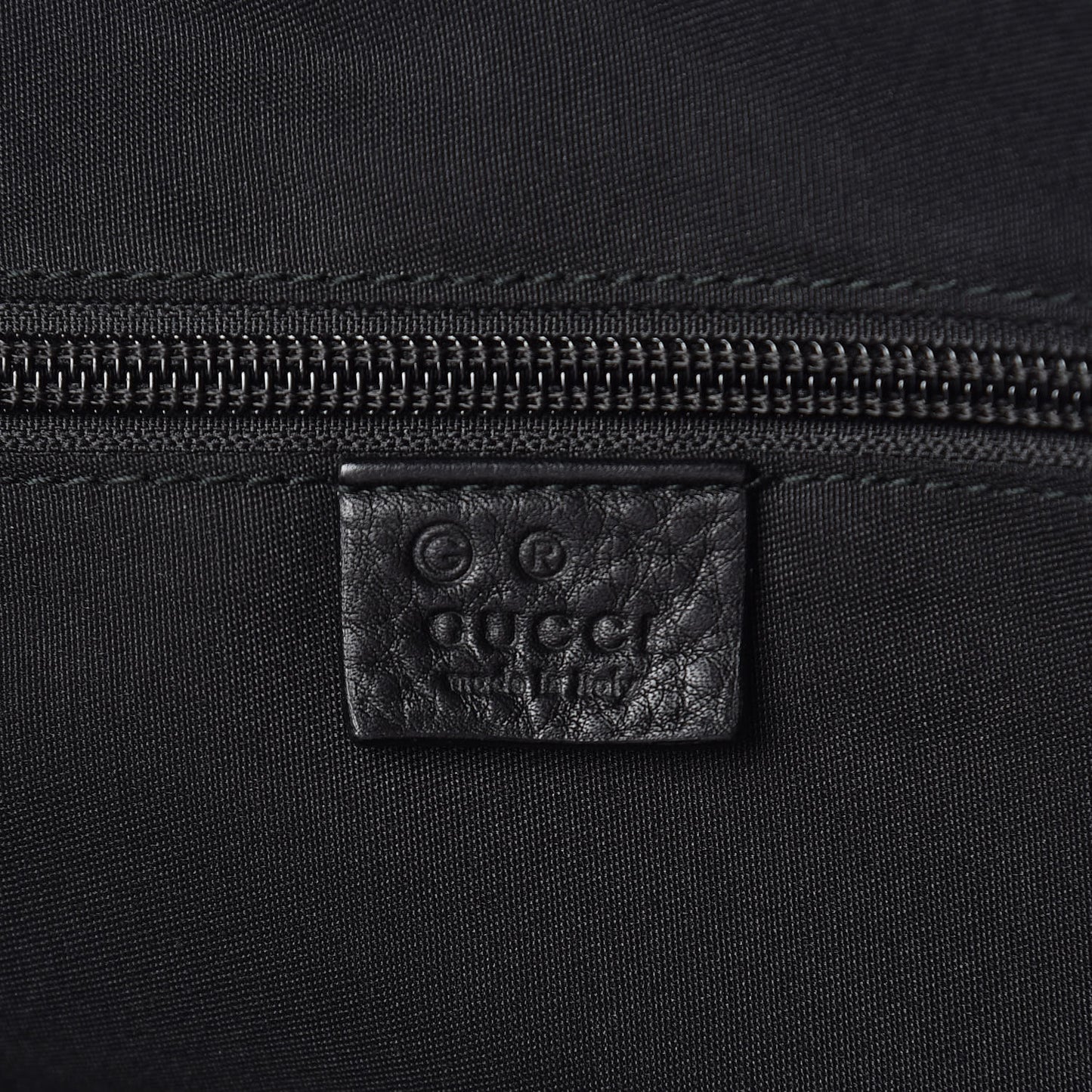 Denim Guccissima Tote Black