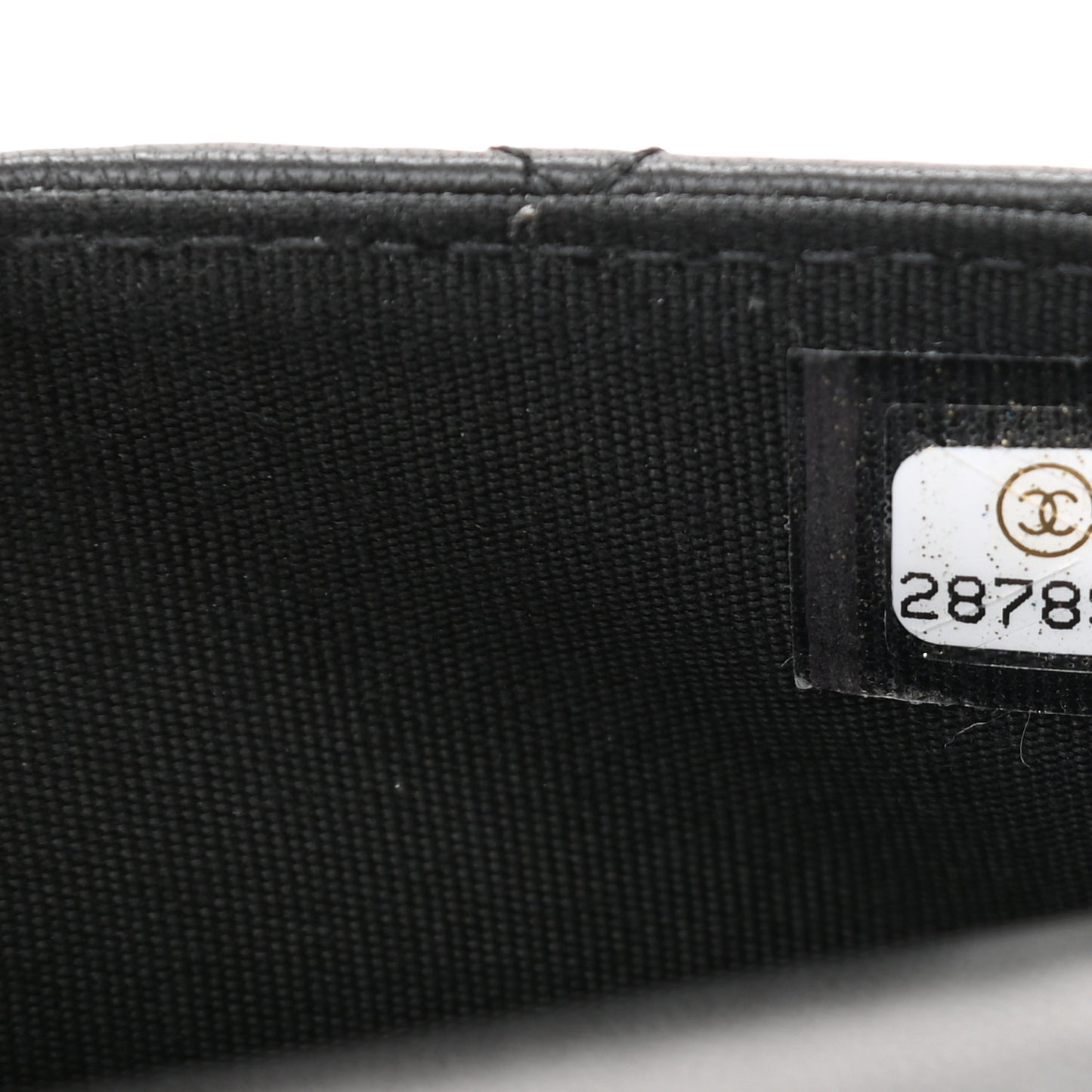 Lambskin Quilted Phone Chain Clutch Waist Bag Black
