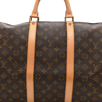 Louis Vuitton Monogram Keepall 55 7 of 9
