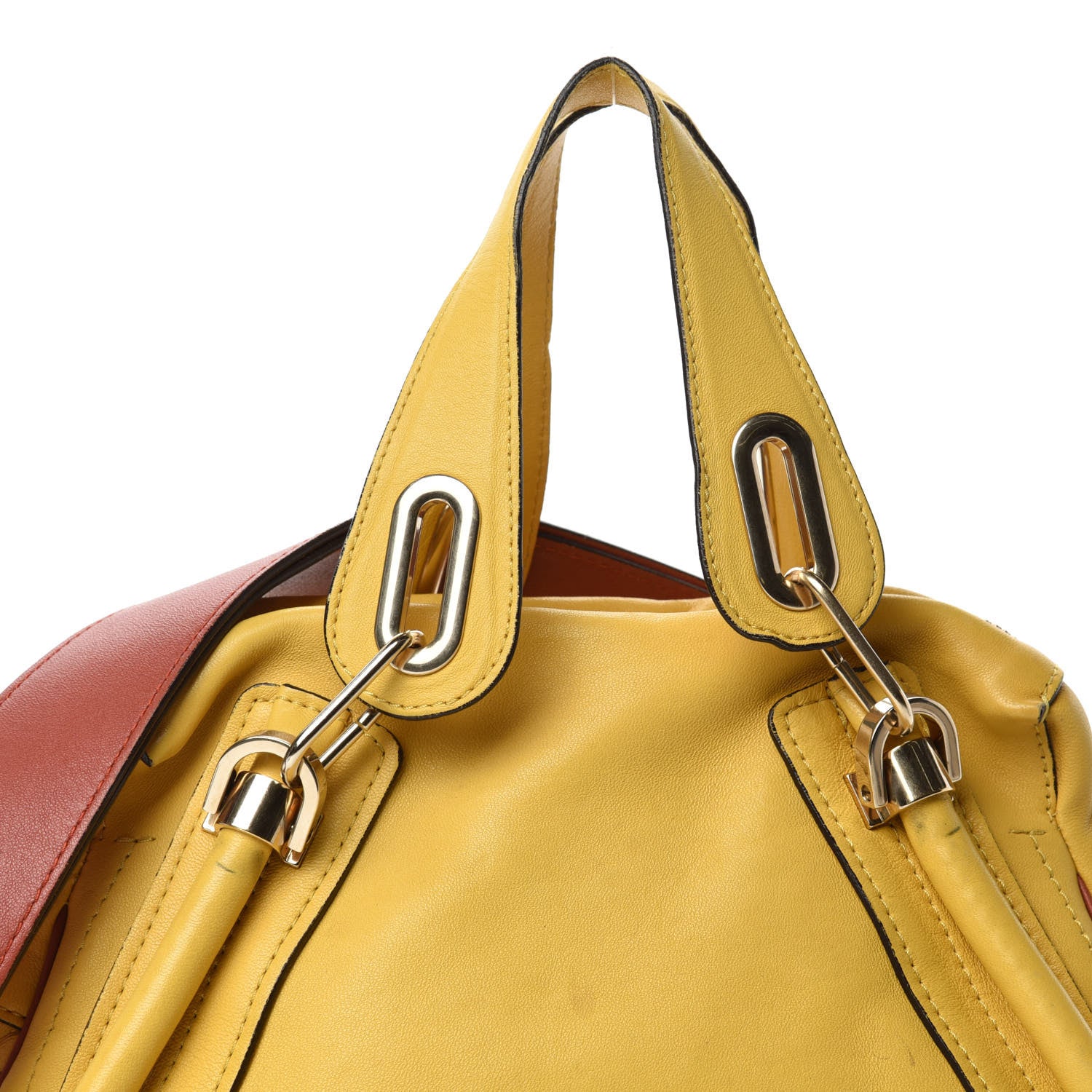 Chloe Calfskin Medium Military Paraty Citrus Grove 16 of 16
