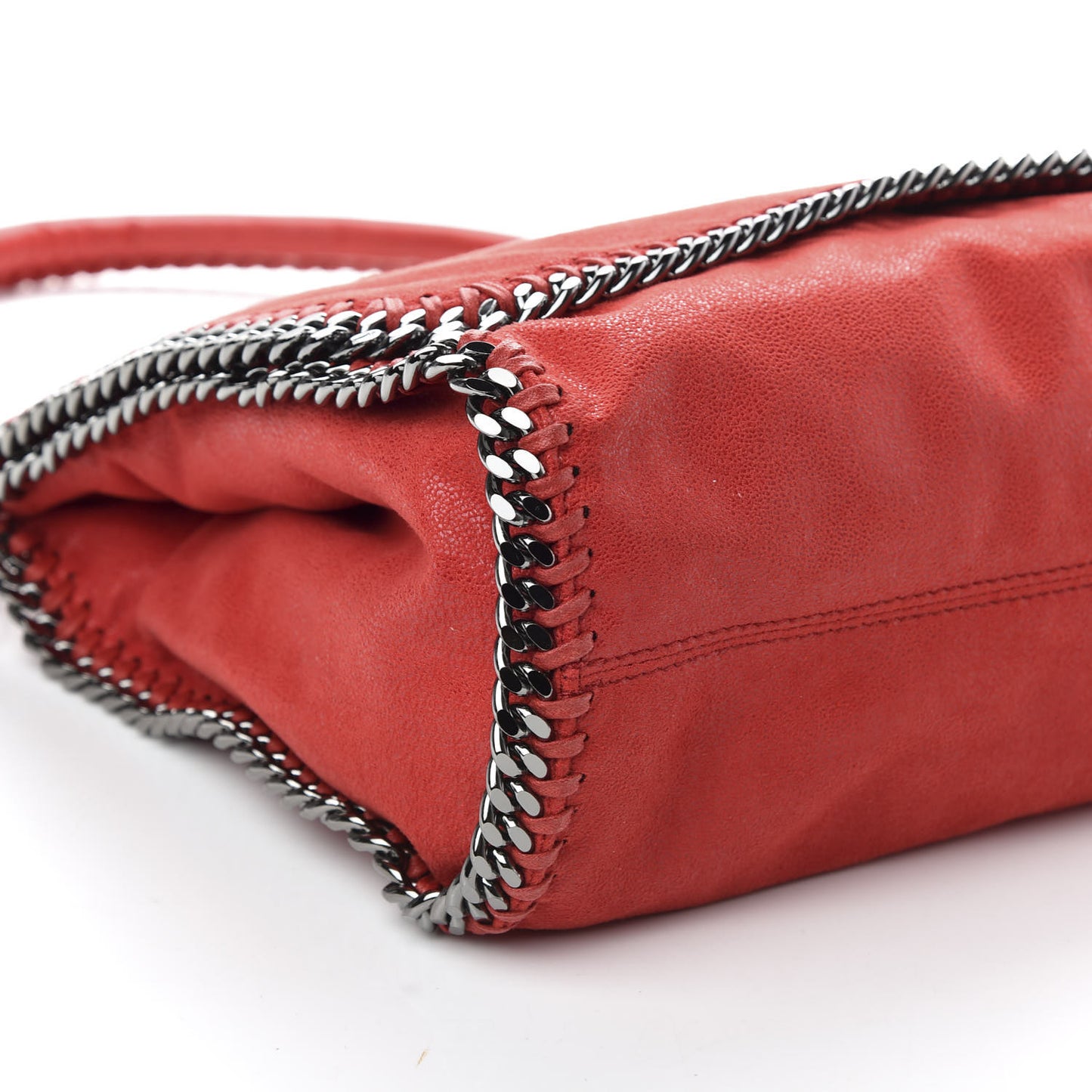 Shaggy Deer Falabella Shoulder Bag Red