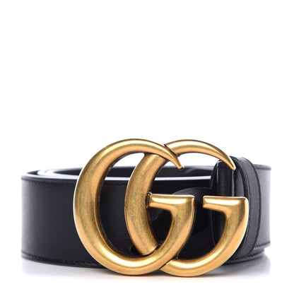 Gucci Calfskin Double G 40mm Belt 100 40 Black 1 of 6