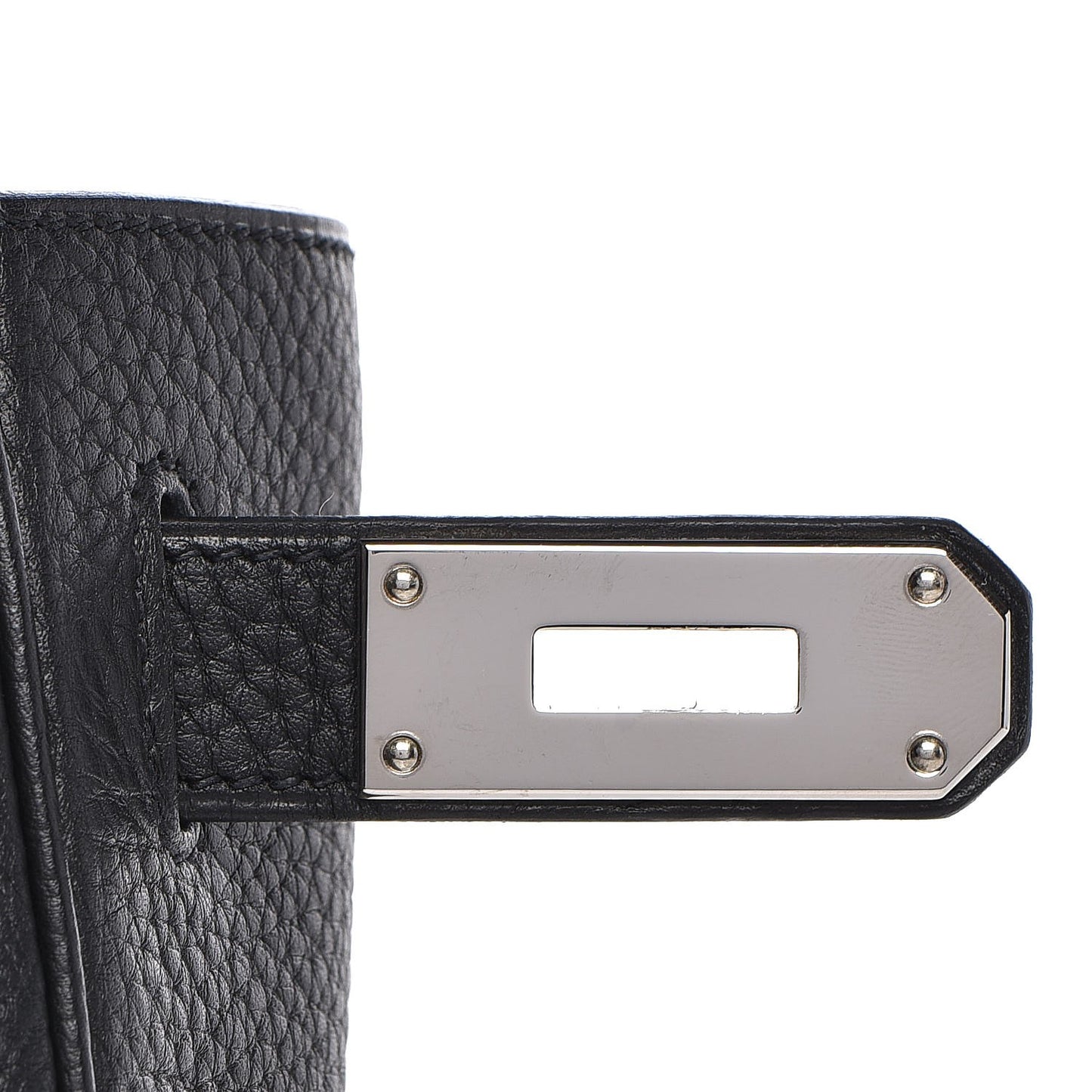 Taurillon Clemence Shoulder Kelly 40 Black