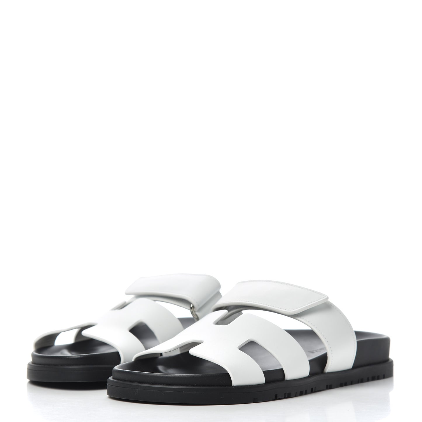 Calfskin Womens Chypre Sandals 37 White