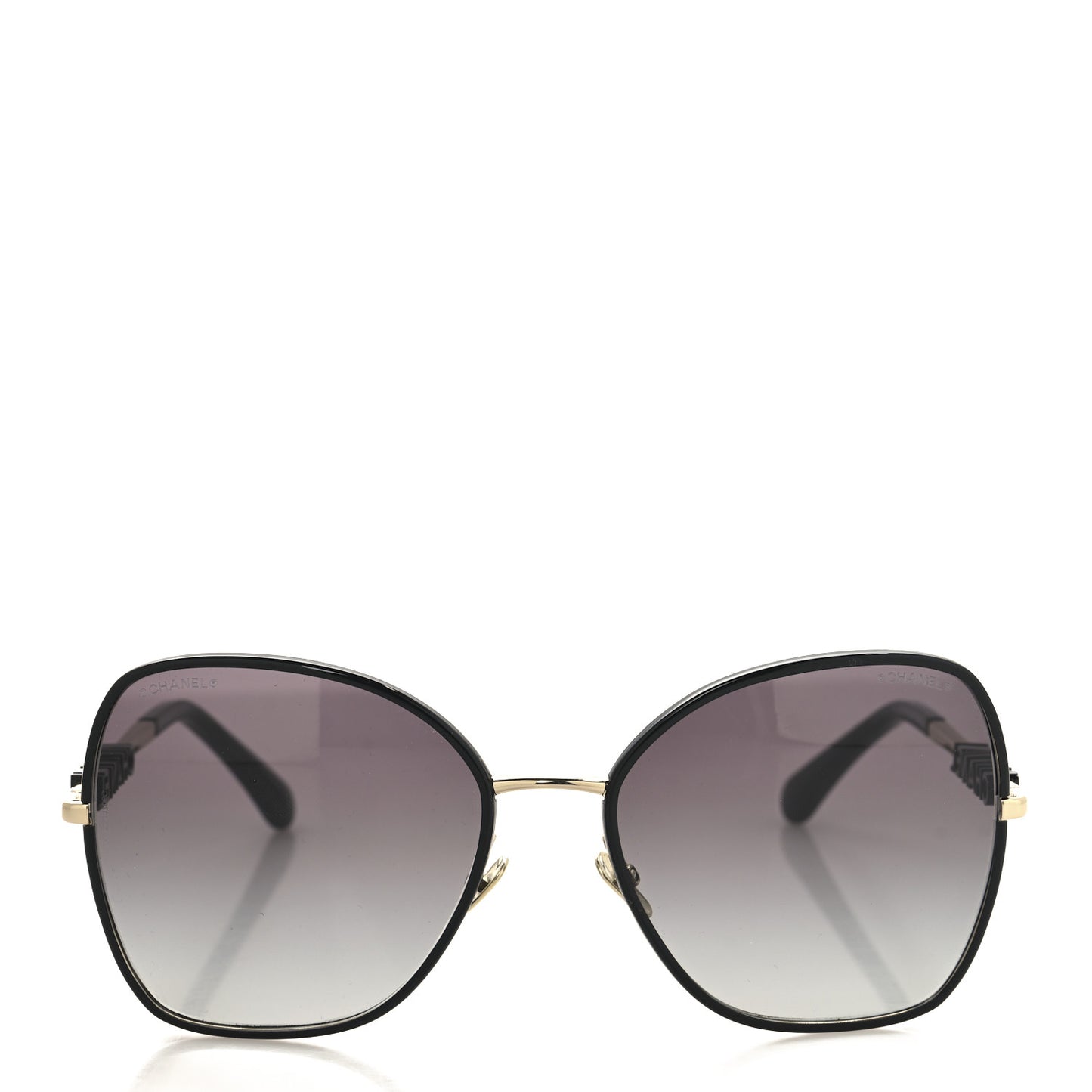 Metal Butterfly Sunglasses 4283 Black
