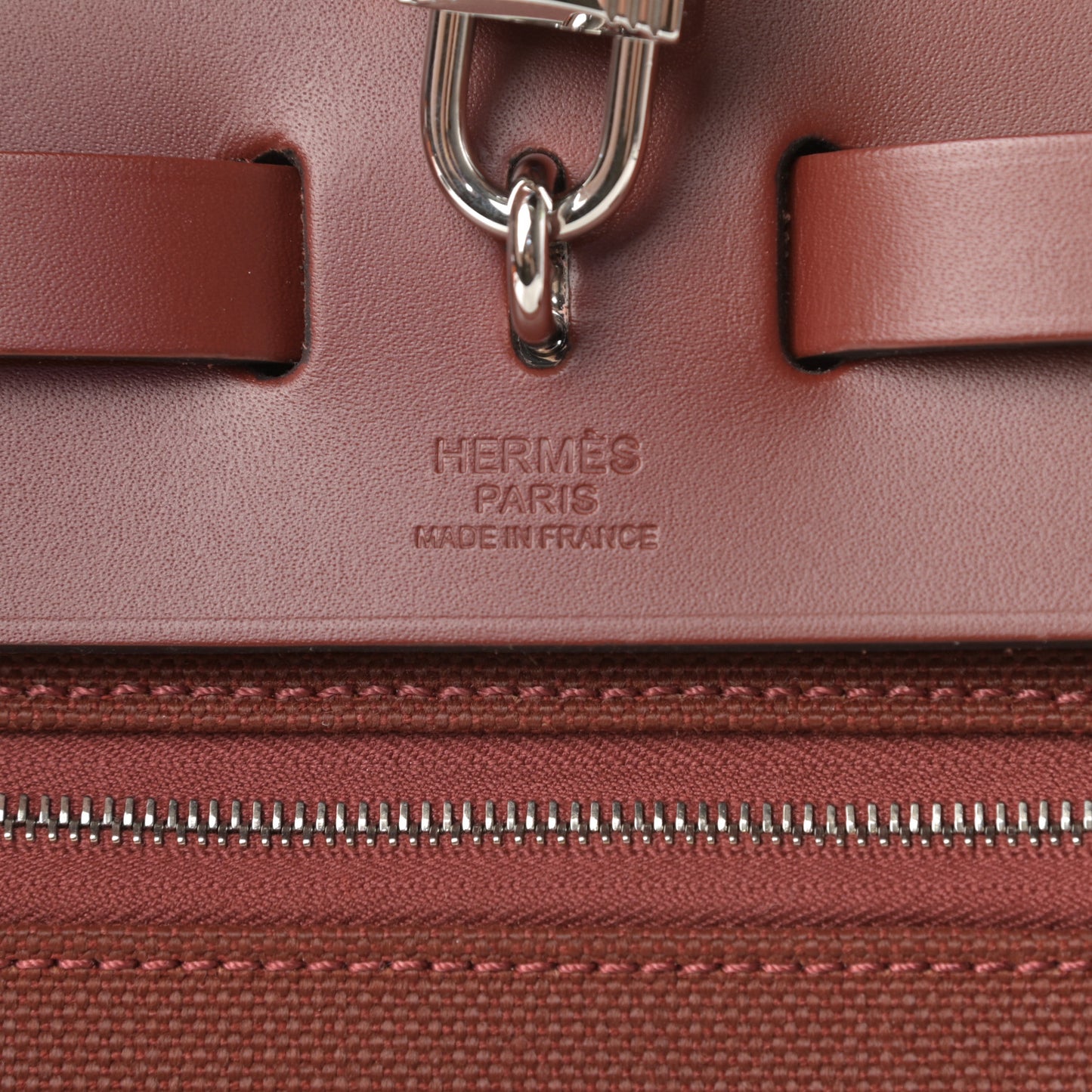 Vache Hunter Toile Herbag Zip 31 PM Rouge H